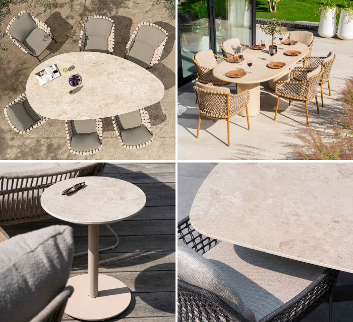 Tuintafel trend: organische tuintafels