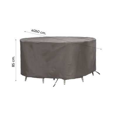 Outdoor Covers tuinsethoes 260 cm. rond