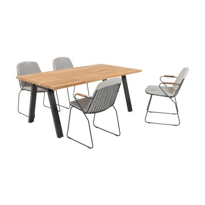 4 Seasons Veneto/Ambassador tuinset - 180x100 cm. - stapelbaar