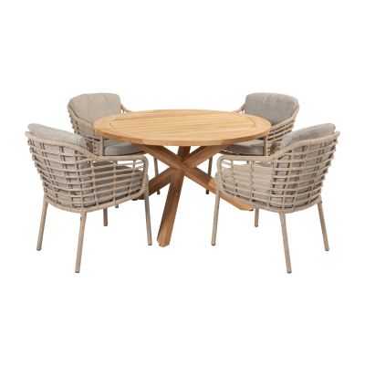 4 Seasons Como/Prado ronde tuinset - Ø130 cm. 