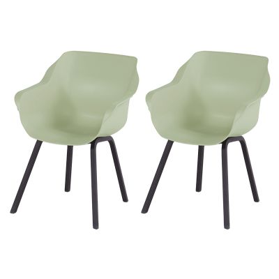 Set van 2 - Hartman Sophie Element dining armstoel - French green