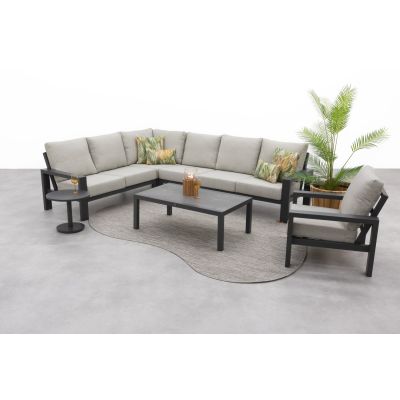 Verano/Atlanta loungeset + loungestoel (6-delig) - Royal Grey