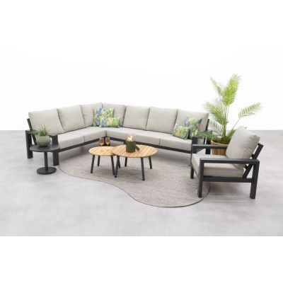 Verano/Mindo loungeset + loungestoel (7-delig) - Royal Grey