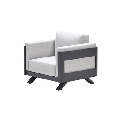 GI Realdo loungestoel - Carbon black/Zand