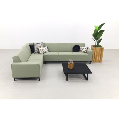 Boavista/Cuba Sunbrella loungeset - Heritage Leaf - 4-delig - links