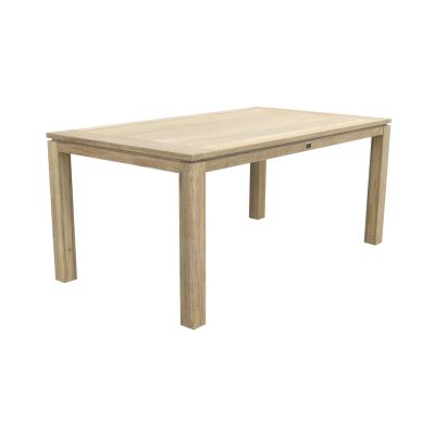Rome teak tuintafel 170 x 100 cm. - Grey