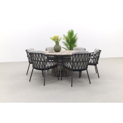 4SO Calpi/GI Trinxa ronde tuinset - 148 cm. 