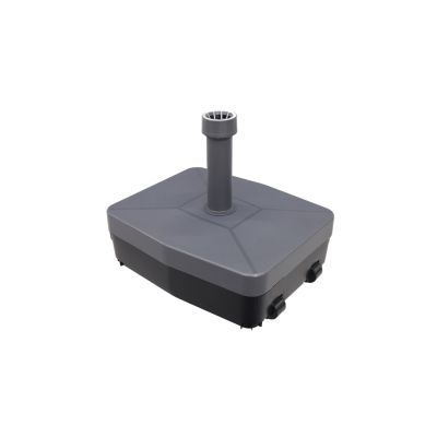 Helcosol vulbare Parasolvoet vierkant antraciet - tot 45KG