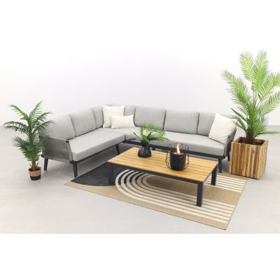 Durban/mindo loungeset - hoekbank - 2-delig