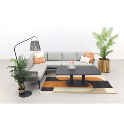 Durban/Medina verstelbare loungeset - hoekbank - 2-delig