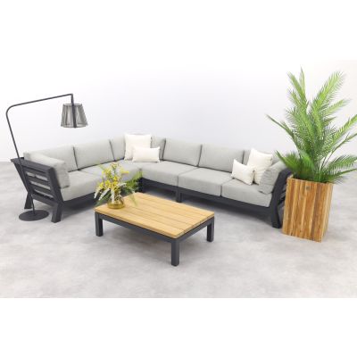 4SO Meteoro/Capitol hoekbank loungeset - 5-delig