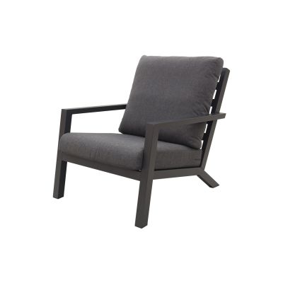 Atlanta loungestoel - Antraciet