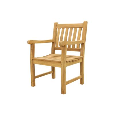 Patrick teak houten dining tuinstoel