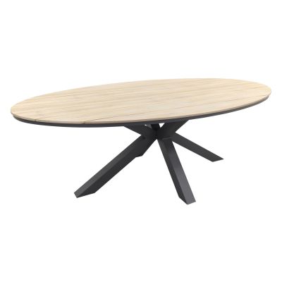 Ovale tuintafel edison | 220 cm.
