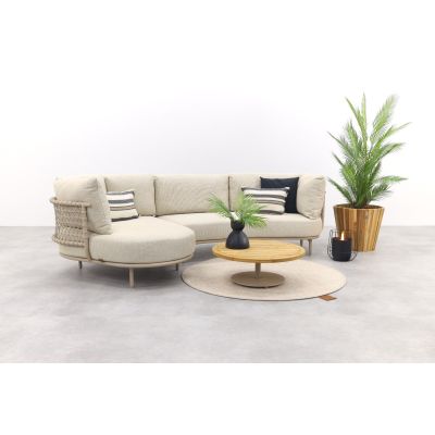 4 Seasons Sardinia/Volta (2-delig) loungeset - Latte