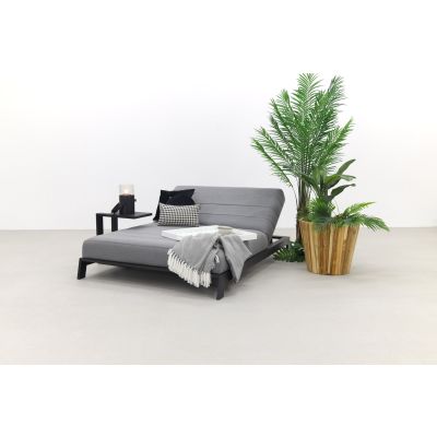 Mexico 2-persoons ligbed + bijzettafel - Sunbrella/Light grey