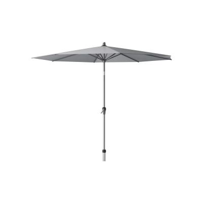Platinum Riva stokparasol 3 m. rond - Premium - Manhattan Grey