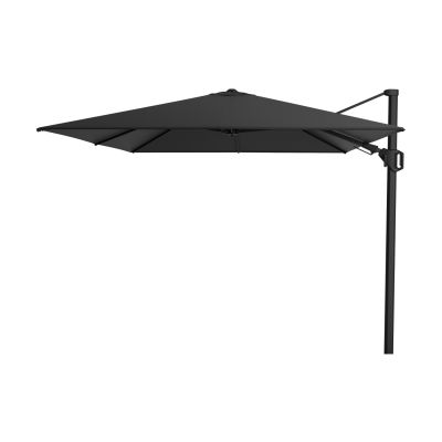 Platinum Challenger rechthoek zweefparasol T2 Premium - 3,5 x 2,6 m. - Jet Black
