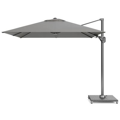 Platinum Voyager Vierkante Zweefparasol T2 2,7x2,7 m. - Manhattan Grey