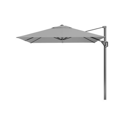 Platinum Voyager Vierkante Zweefparasol T1 2,5x2,5 m. - Light Grey