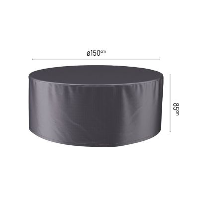 Platinum Aerocover ronde tuinsethoes - 150x85 cm.