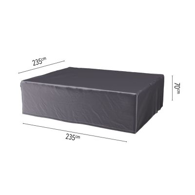Platinum Aerocover loungesethoes 235x235x70 cm.