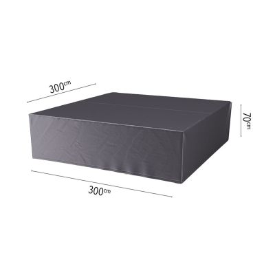 Platinum Aerocover loungesethoes 300x300x70 cm.