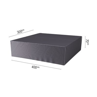 Platinum Aerocover loungesethoes 400x300x70 cm.