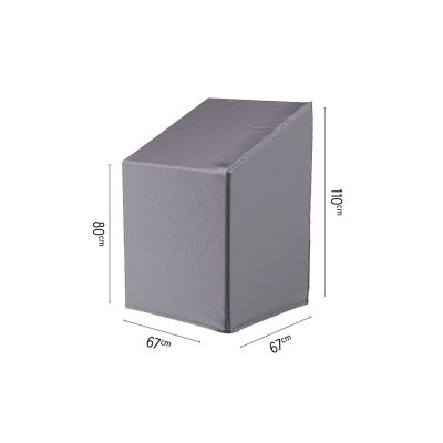 Platinum Aerocover tuinstoelhoes 67x67 cm.