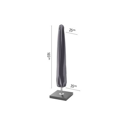 Platinum Aerocover parasolhoes voor stokparasol - 165x25/35 cm.