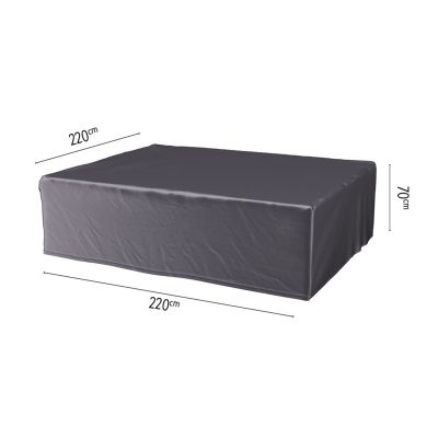 Platinum Aerocover loungesethoes 220x220x70 cm.