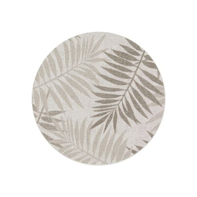 GI Naturalis buitenkleed Ø200 cm. - Desert Taupe