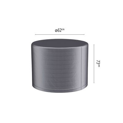 Platinum Aerocover vuurtafelhoes - Ø62xH73 cm.