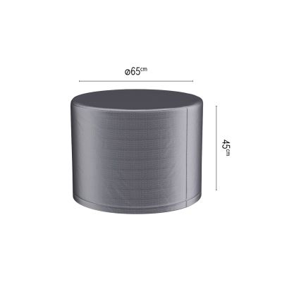 Platinum Aerocover vuurtafelhoes - Ø65xH45 cm.