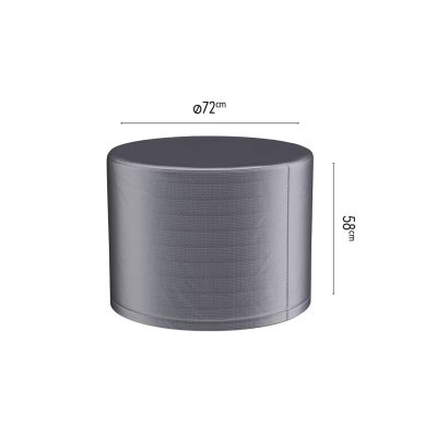 Platinum Aerocover vuurtafelhoes - Ø72xH58 cm.