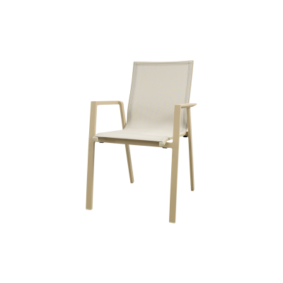 Atmos stapelbare tuinstoel - Latte