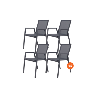 Set van 4 - Atmos stapelbare stoel