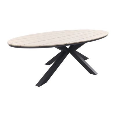 Garden Impressions Edison ovale tuintafel 280 x 140 cm.
