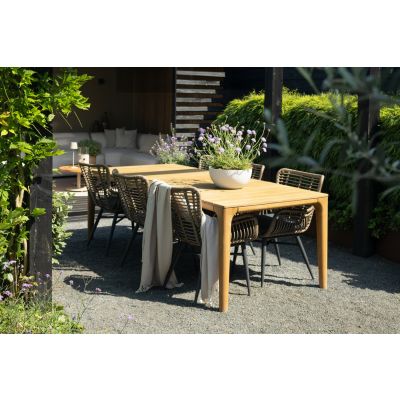 Jasmine - Natural / Liam tuinset - 240x100 cm.