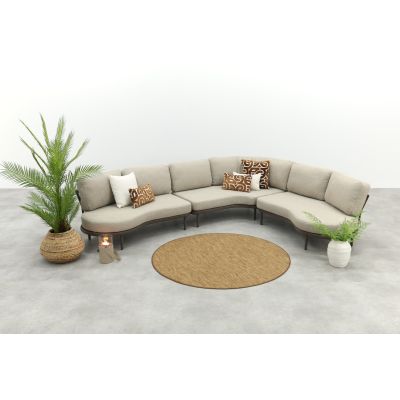 Saranda organische loungebank - Terre