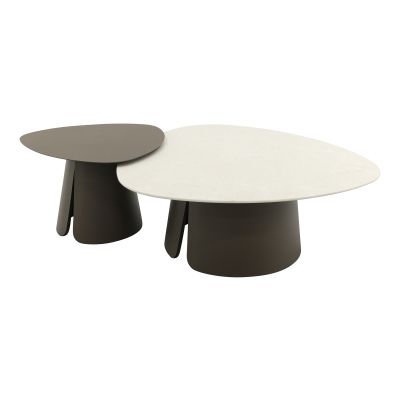 Saranda organische loungetafelset - Terre