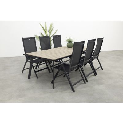 Hartman Napoli/Vigo 230x100 cm. verstelbare tuinset 7-delig