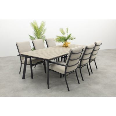 Sergio/Vigo 230x100 cm. tuinset 7-delig