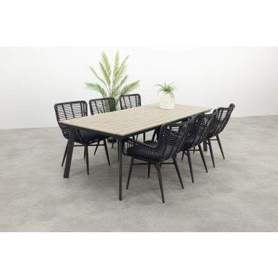 Jasmine/Vigo 230 cm. tuinset 7-delig