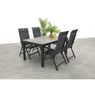 Hartman Milaan/Comino verstelbare tuinset (5-delig) - 163x105 cm.