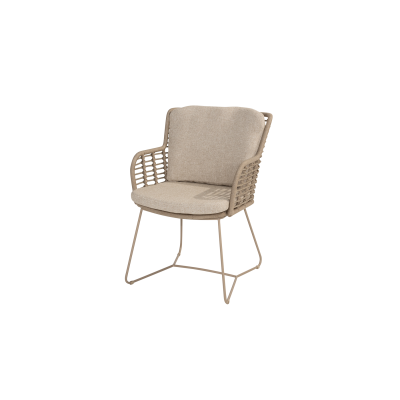 4-Seasons Fabrice tuinstoel - Latte (1 stuk)