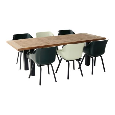 Hartman tuinset - Heron tuintafel 240 cm. + Sophie Element French/Night Green