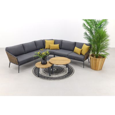 Bali loungeset met Mindo loungetafels - 3-delig - Garden Impressions