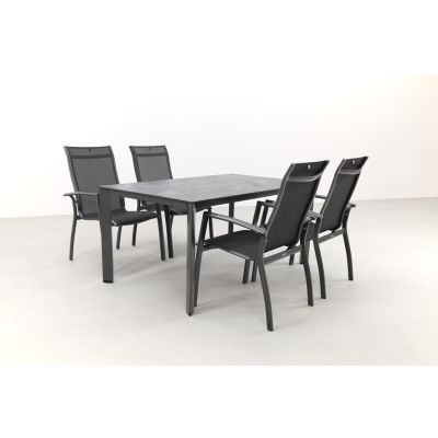 Kettler Edge/Legato 160 cm. tuinset - 5-delig