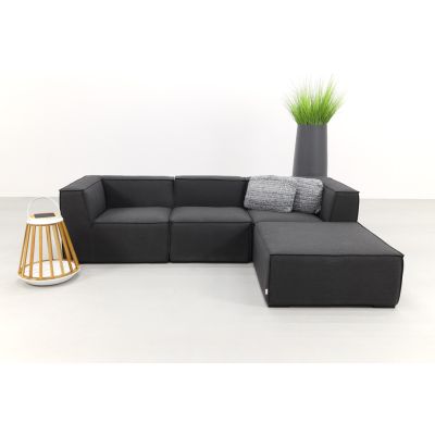 Liberty Sunbrella - Sooty - Loungeset 4-delig incl. chaise longue